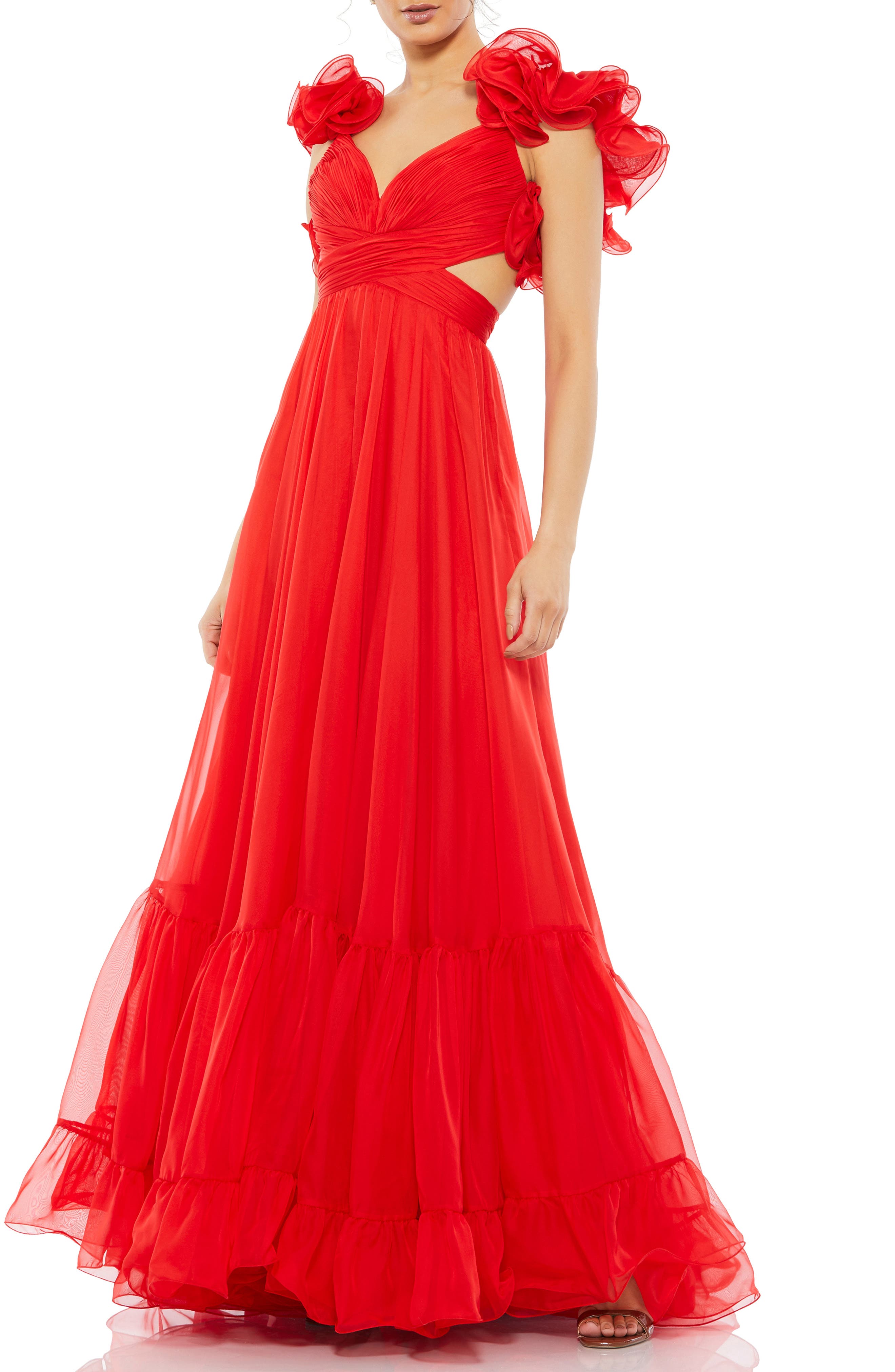 nordstrom red dress